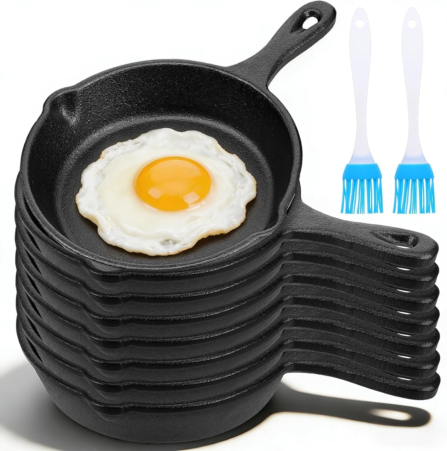 8-pack-mini-cast-iron-skillets-4-inch-small-cast-iron-pans-with-2-oil-brushes-nonstick-frying-pans-for-oven-grill-stove-campfire