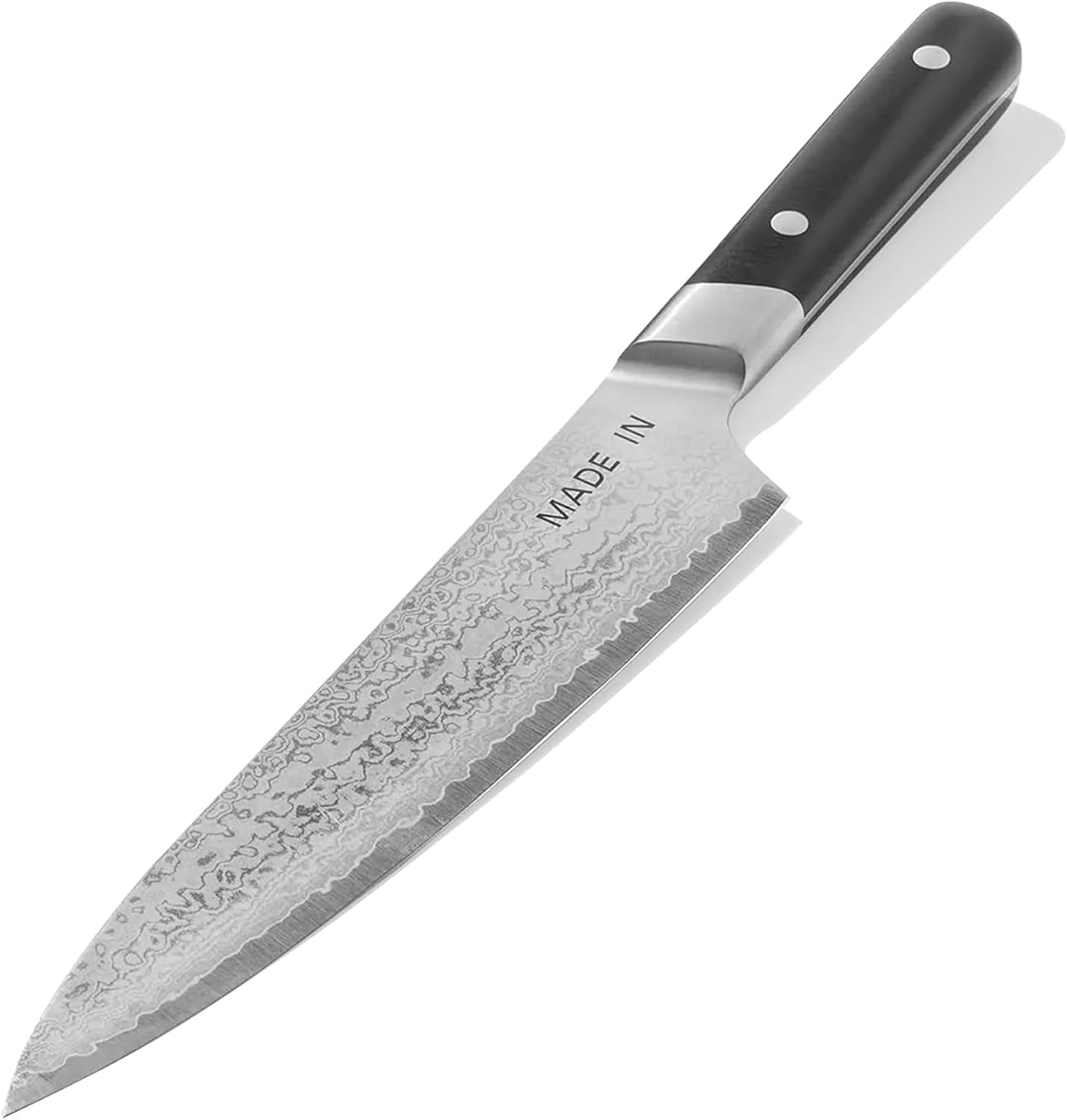 made-in-cookware-8-japanese-damascus-steel-gyuto-chef-knife-66-layers-of-damascus-steel-with-a-vg-10-core-crafted-in-japan-full-tang-with-black-pom-handle