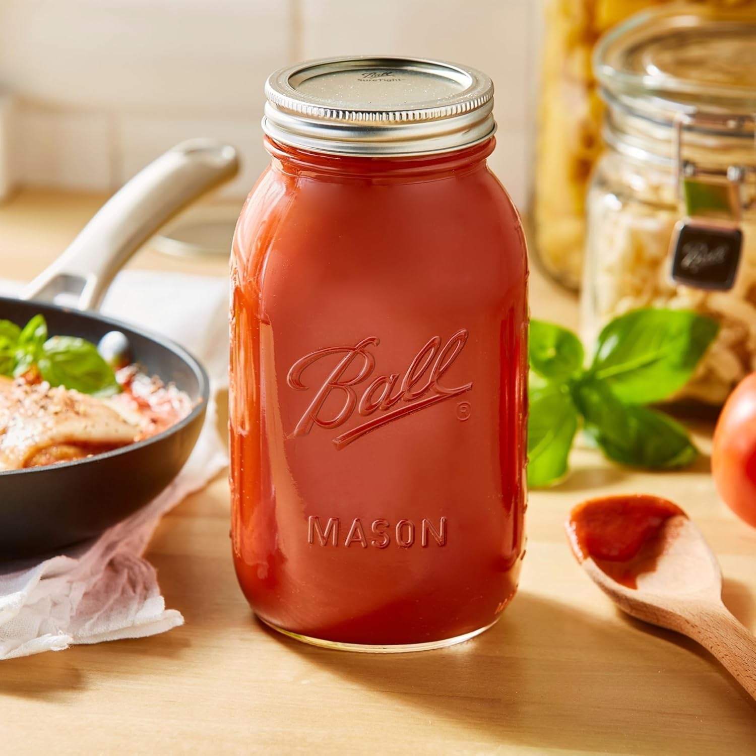 regular-mouth-32-ounces-mason-jar-with-lids-and-bands-clear-pack-of-2