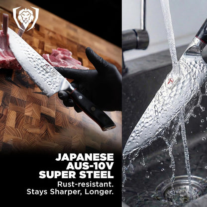 8" Japanese Chef Knife Gyuto - 66-Layer Damascus AUS-10V3