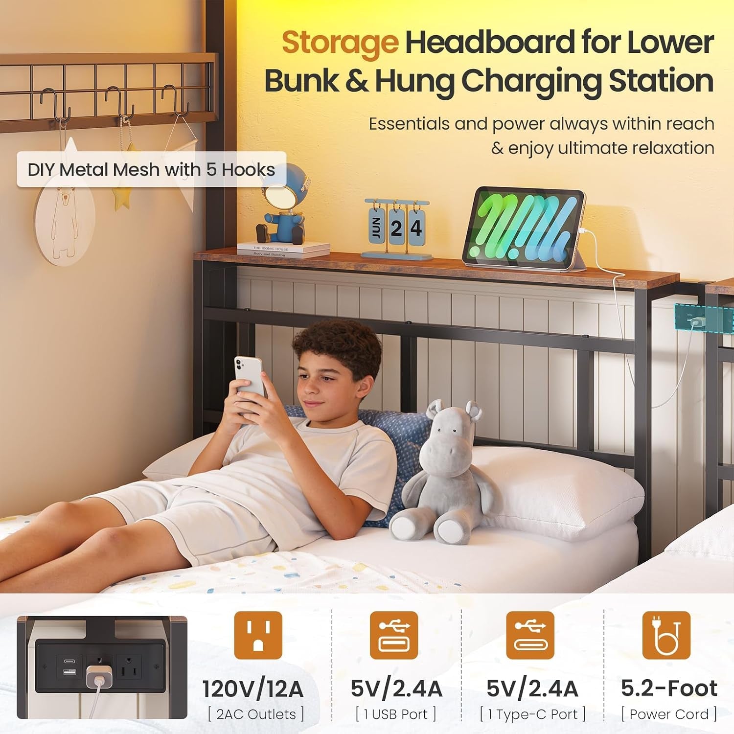 triple-bunk-bed-with-8-storage-drawers-charging-station-and-led-lights-full-over-twin-bunk-beds-with-storage-headboard-shelves-boxes-metal-bunk-beds-for-3-with-safe-guardrail-and-stair-black