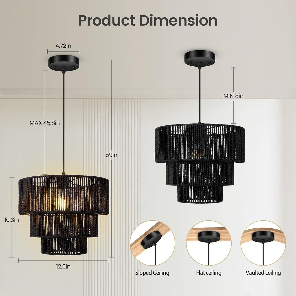 boho-rattan-chandelier-light-3-tier-hand-woven-pendant-ceiling-light-13-farmhouse-coastal-wicker-chandelier-hanging-light-for-living-room-kitchen-island-bedroom-adjustable-cord-black