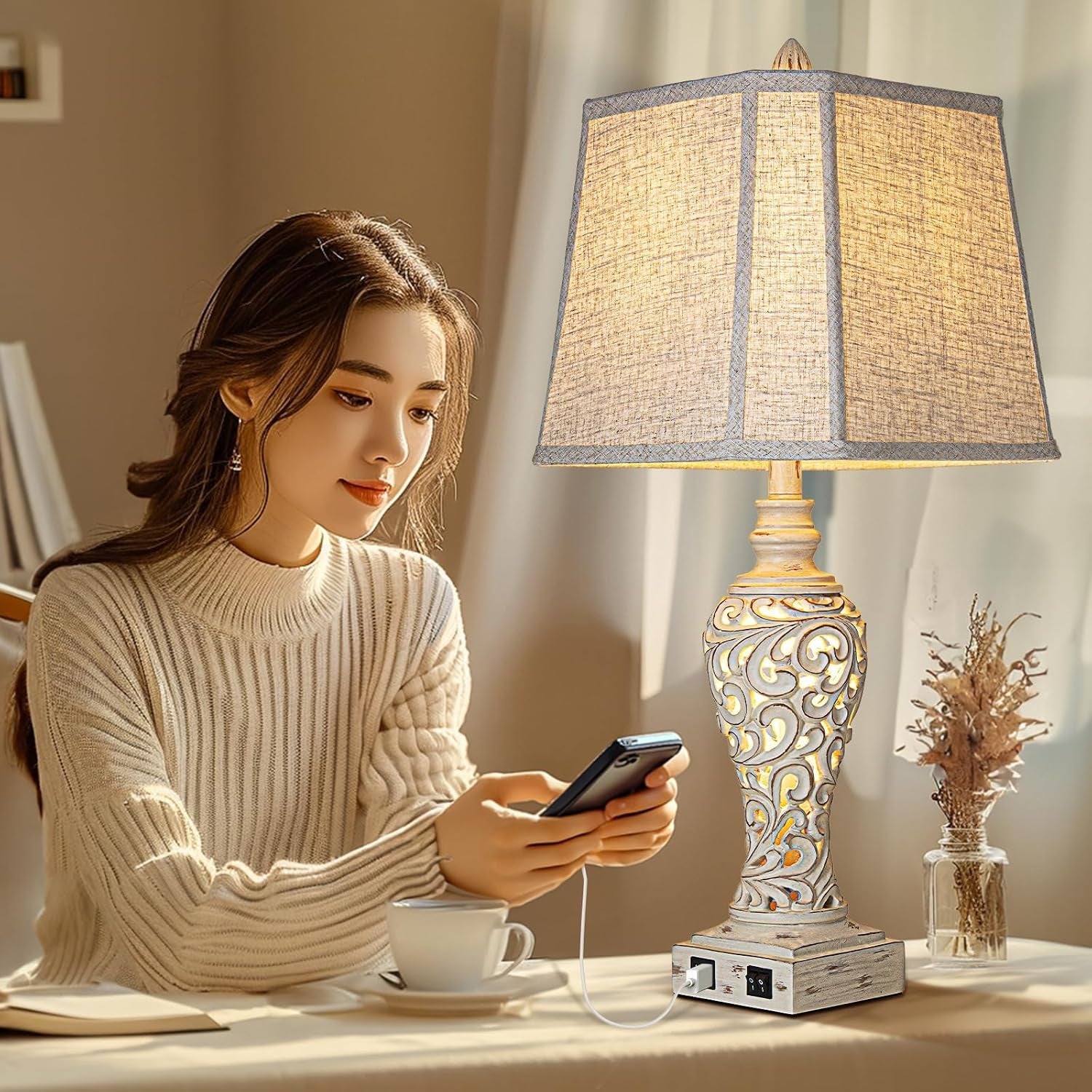 28-5-table-lamps-set-of-2-with-nightlight-for-bedroom