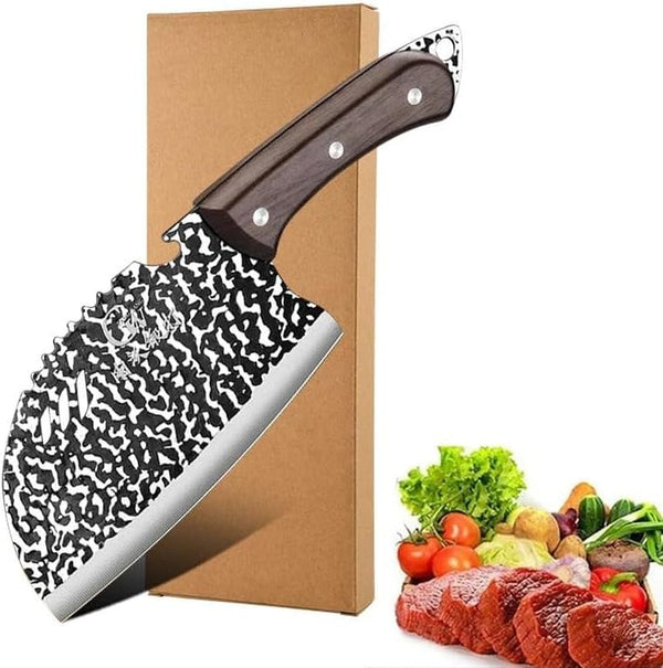 Meat Cleaver,Cleaver Knife 6.1 Inch Forged Kitchen Knife, Sharp Ladies Special Slicing Knife, Kitchen Household Stainless Steel Kitchen Knife1