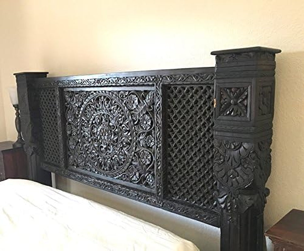 carved-wooden-lotus-pillar-bed-hand-crafted-from-solid-mahogany-wood-standard-king