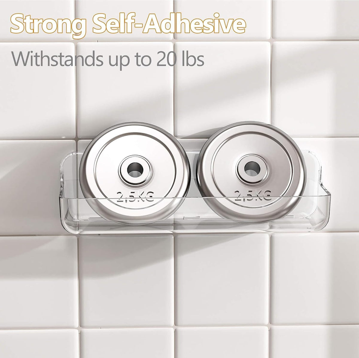 acrylic-clear-shower-caddy-adhesive-shelf-2pc-plastic-shower-organizer-with-self-adhesive-tape-no-drilling-wall-mount-shower-shelves-for-bathroom-kitchen-transparent