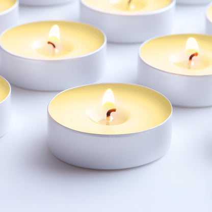 30 Tealight Candles, French Vanilla Scented (30 Pack)3