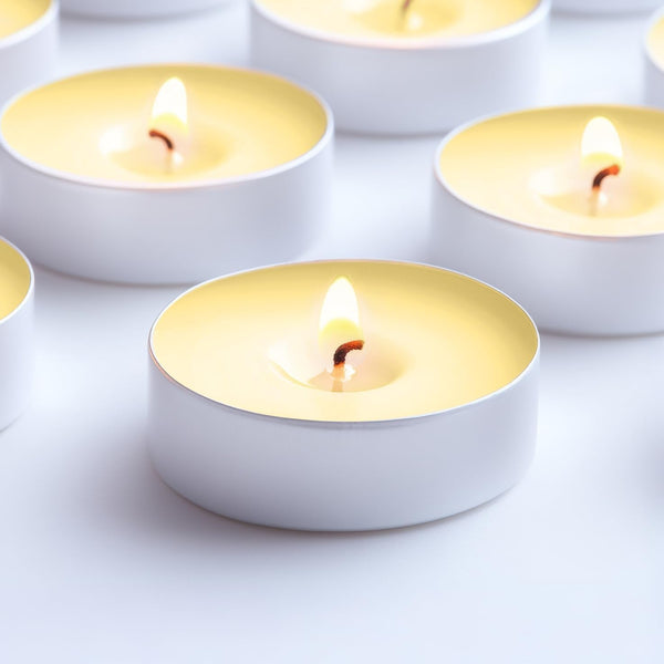 30 Tealight Candles, French Vanilla Scented (30 Pack)3