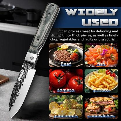 Japanese Folding Santoku Knife - Pocket Chef Knife5