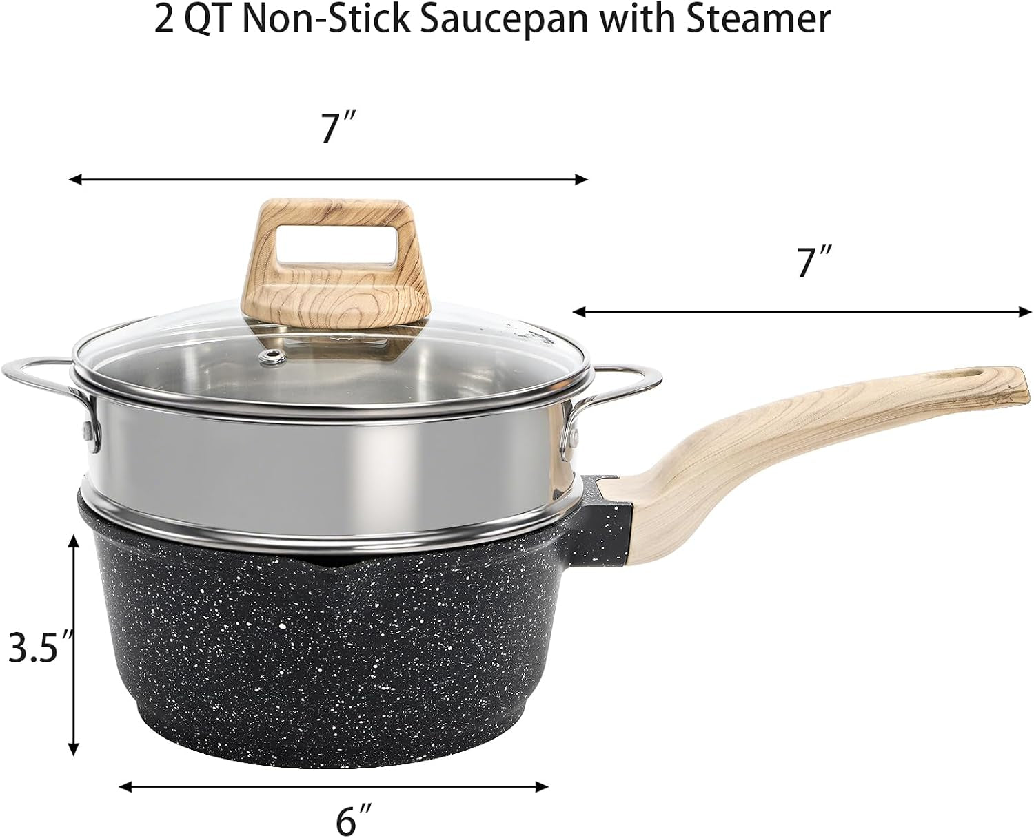 2-quart-nonstick-saucepan-with-lid-steamer-basket-small-nonstick-saucepan-cooking-steamer-pot-with-pour-spout-induction-safe-non-toxic-granite-coating