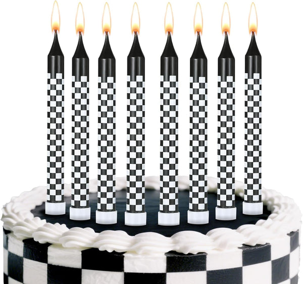 12Pcs Race Car Birthday Candles Cake Topper for Birthday Party Decorations1