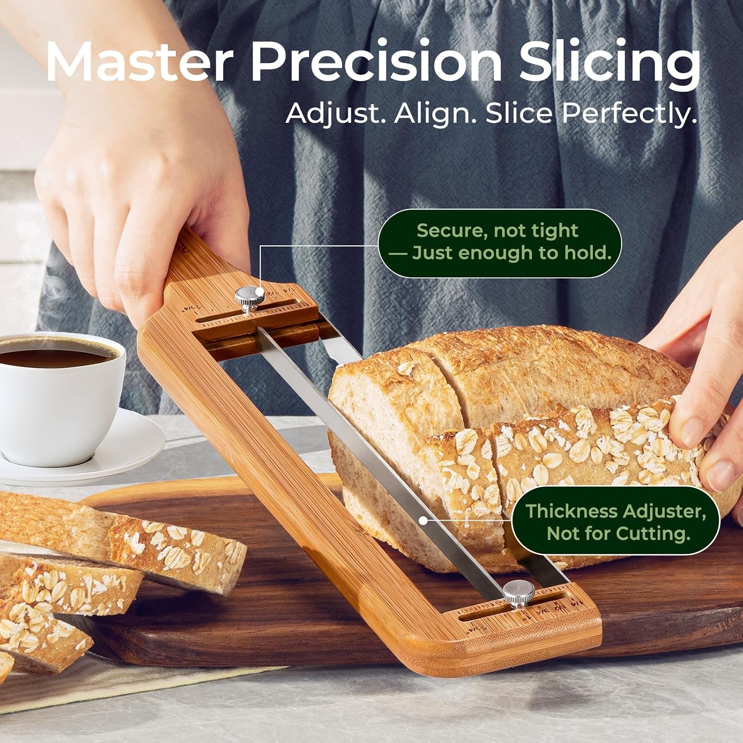 adjustable-bread-slicer-for-homemade-bread-sourdough-bread-knife-with-thickness-guide-serrated-stainless-blade-manual-bow-cutter-for-bagels-and-baguettes-gift-for-baker-ambidextrous-use
