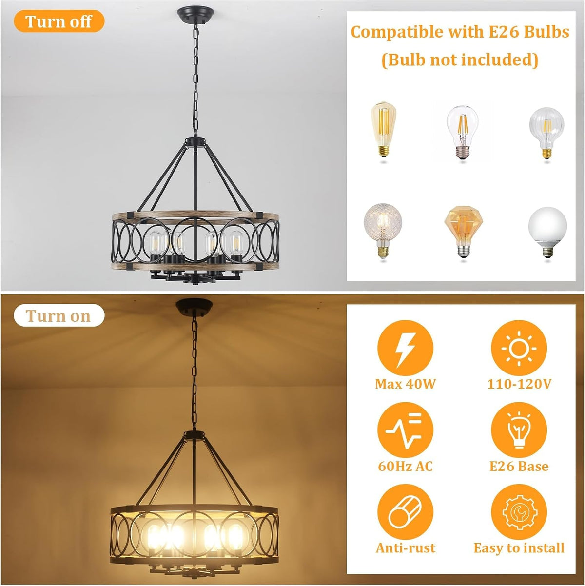 6-light-farmhouse-chandelier-for-dining-room-21-65-black-rustic-industrial-drum-chandeliers-imitation-wood-grain-pendant-light-fixture-for-kitchen-island-entryway-foyer-bedroom-hallway-e26-metal