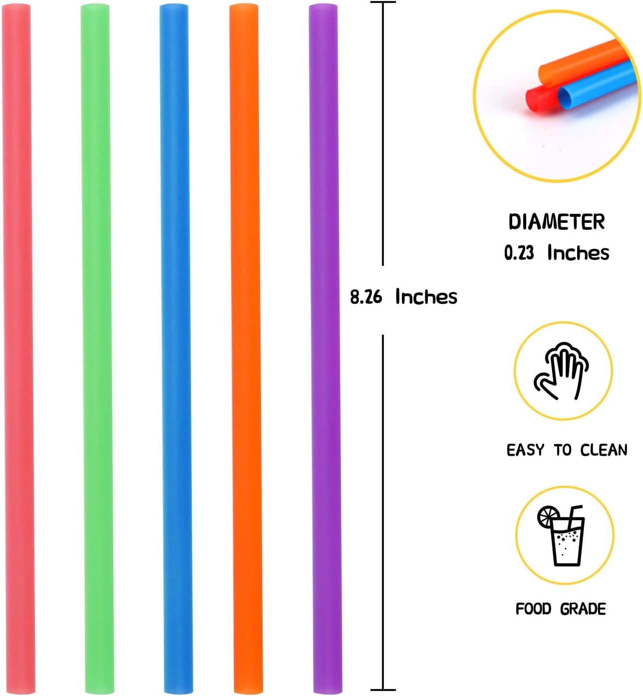 100-pcs-colorful-plastic-straws-disposable-drinking-straws-8-26-long-and-0-23-diameter