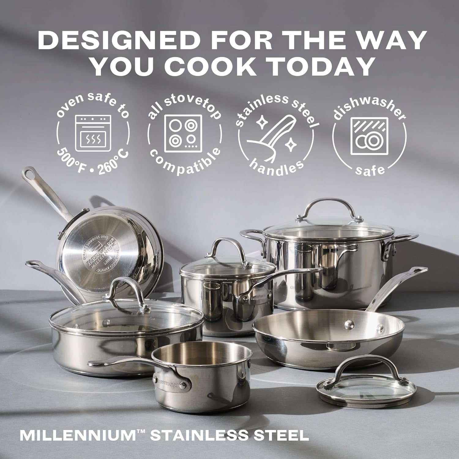 millennium-stainless-steel-pots-and-pans-with-lids-induction-ready-compatible-with-all-cooktops-metal-utensil-safe-10-piece-cookware-set-dishwasher-safe-stainless-steel