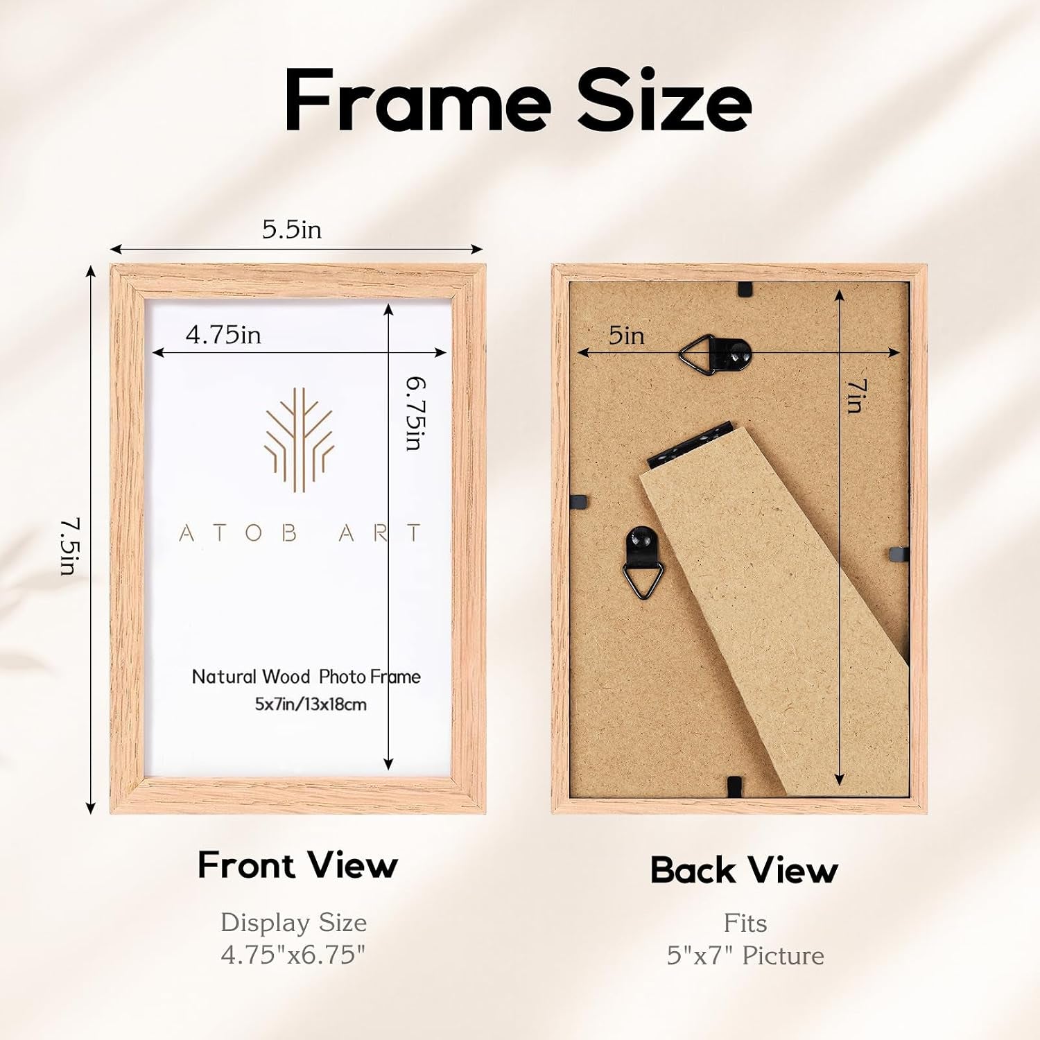 5x7-solid-oak-wood-picture-frames-4-pack