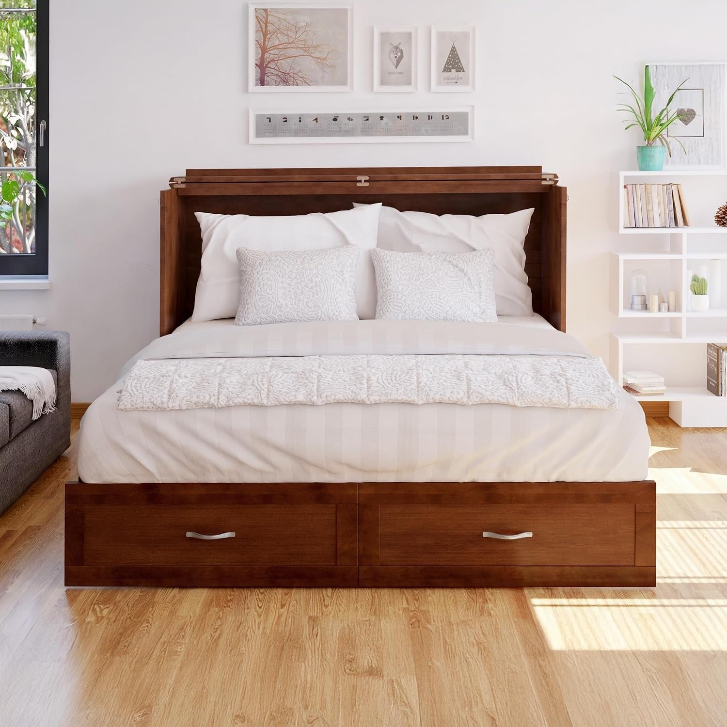 hamilton-queen-murphy-bed-chest-with-6-mattress-drawer-walnut