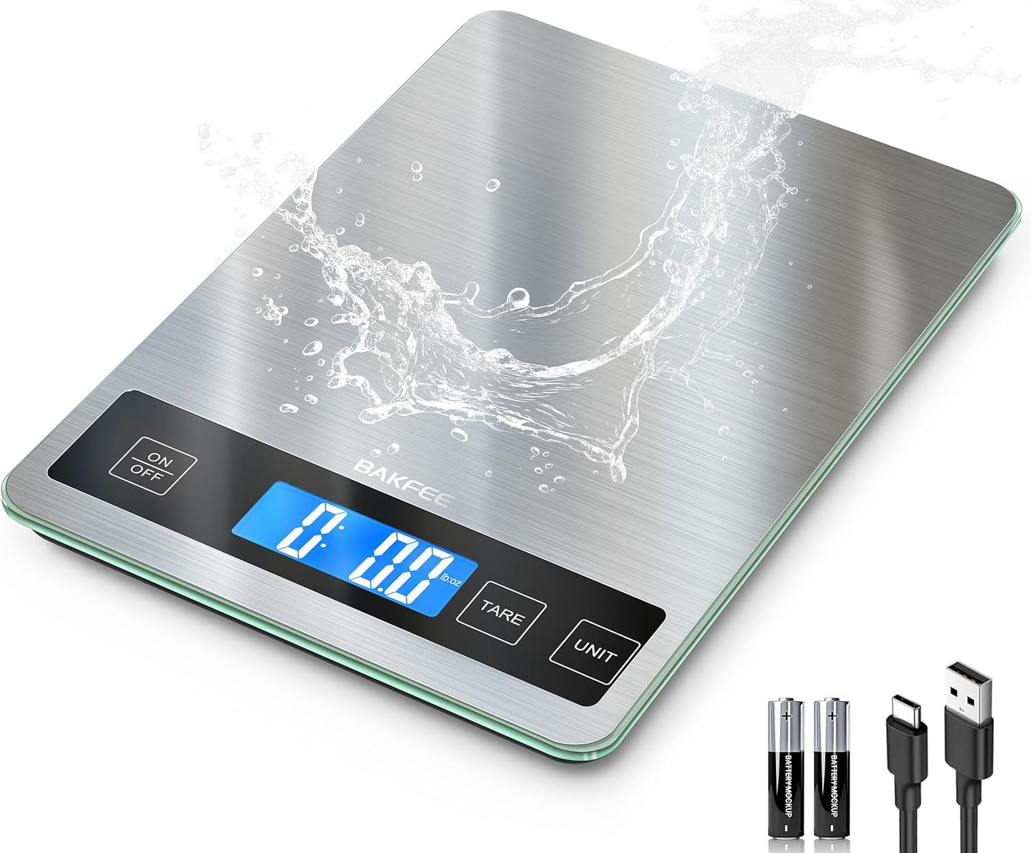 food-scale-33lb-kitchen-scale-with-1g-precision-rechargeable-black-premium-stainless-steel-tempered-glass-splash-resistant-sturdy-surface-usb-c-or-batteries-for-cooking-baking-meal-prep