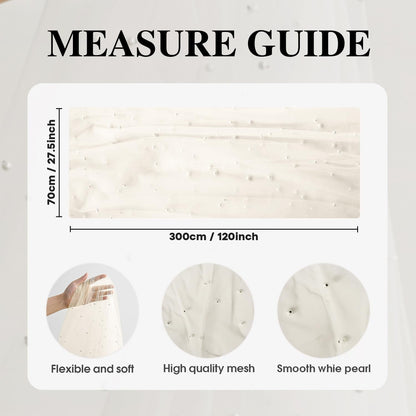 Pearl Beige Gauze Table Runner 120 Inch 10FT, Seasonal Sheer Dining Holiday Wedding Birthday Baby Shower Table Decor for Home Party8