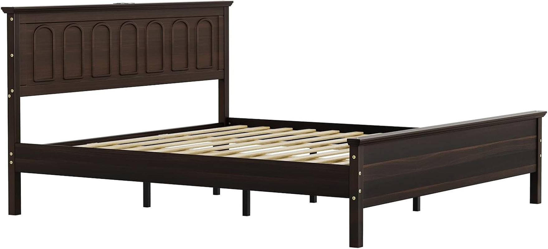 queen-size-bed-frame-with-headboard-wood-platform-bed