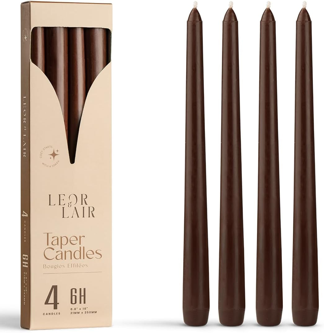 brown-taper-candles-for-fall-thanksgiving-4-pack-unscented