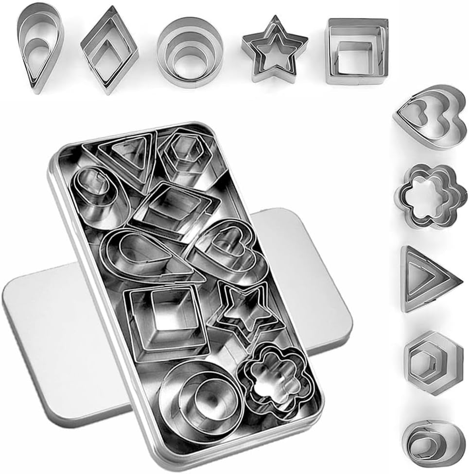 30pcs-mini-cookie-cutter-set-with-box-3-sizes-per-shape-stainless-steel-tiny-polymer-clay-cutters-small-geometric-biscuit-mold-set-safe-for-kids