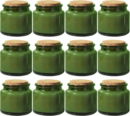 12-Pack 4Oz Citronella Candles Outdoor in Reusable Tins– Long-Burning Ambiance Candles for Patio, Garden, Yard, Camping, Parties Outdoor Déco1