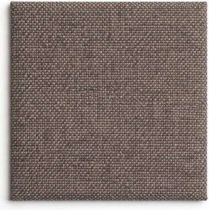 Round Bed – Washable Zip Cover - Upholstered Linen Premium Soft Foam - Modular Minimalist Modern - Half Circle Moon - Sold Sold Separately (Brown Linen Premium, King Headboard)3