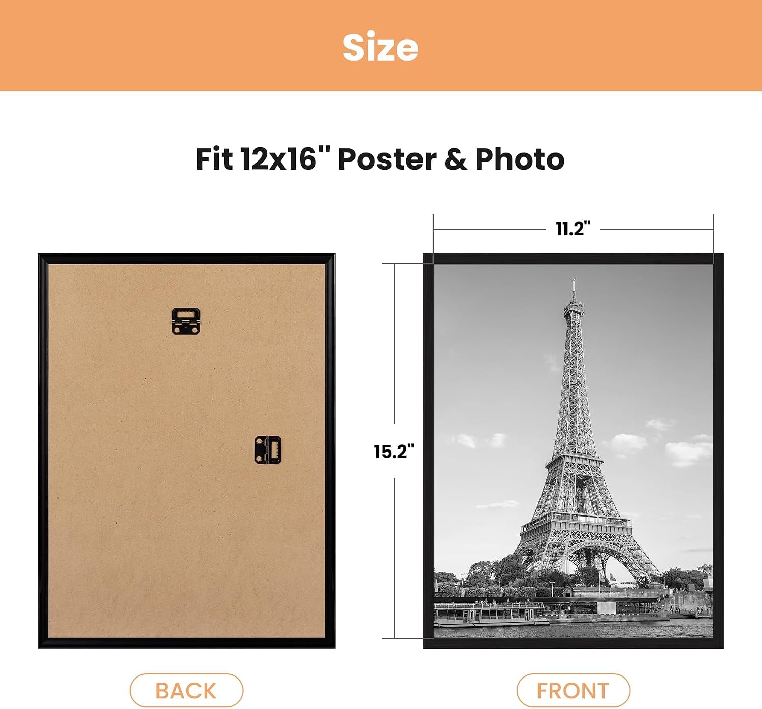 12x16-poster-frame-easy-slide-in-assembly-black-3-pack