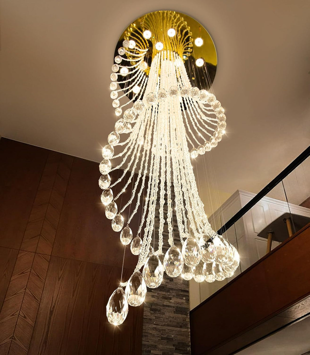 d32-x-h100-modern-crystal-chandelier-for-foyer-glam-chandelier-high-ceiling-chandeliers-large-raindrop-pendant-lights-led-dimmable-light-fixtures-for-staircaes-living-room-entryway-gold