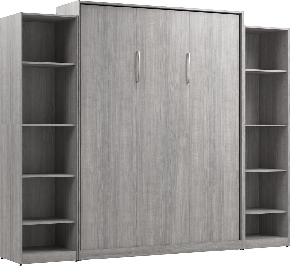 queen-murphy-bed-closet-organizer-platinum-gray-claremont-105w