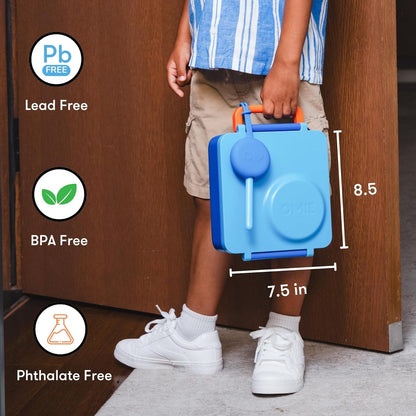 box Kids Insulated Leakproof Bento Lunch Box with Food Jar (Blue Sky)9