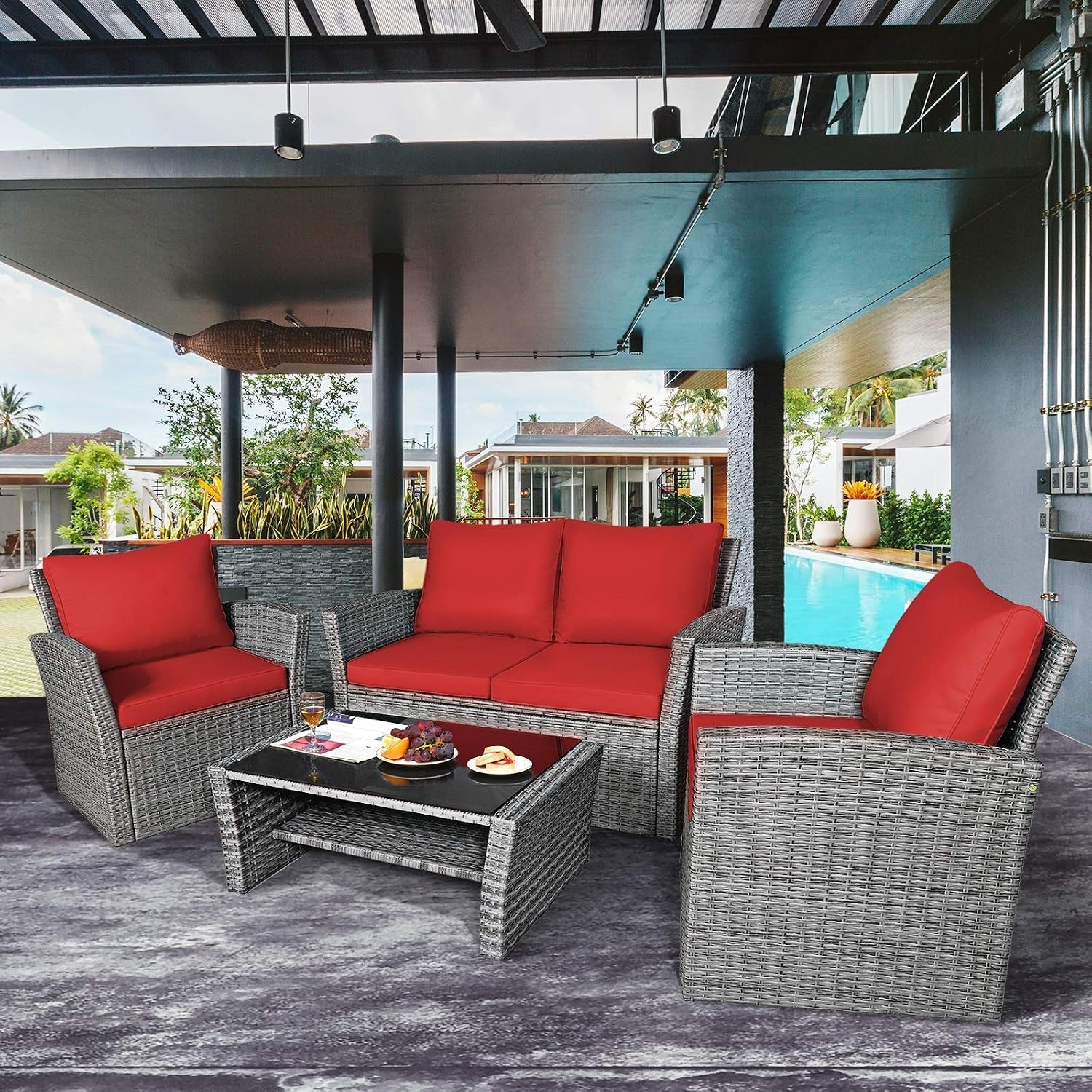 4-pieces-patio-rattan-furniture-set-outdoor-wicker-sofa-set-with-tempered-glass-coffee-table-cushions-all-weather-rattan-conversation-set-for-yard-balcony-backyard-pool-red
