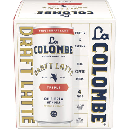 La Colombe, Latte Draft Triple, 9 Fl Oz, 4 Pack3
