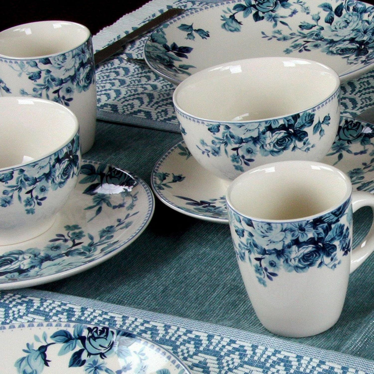 traditional-blue-rose-16-piece-service-for-4-stoneware-dinnerware-set