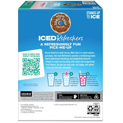 Iced Refreshers, Strawberry Açaí Flavor, Keurig Single Serve K-Cup Pods, 20 Count16