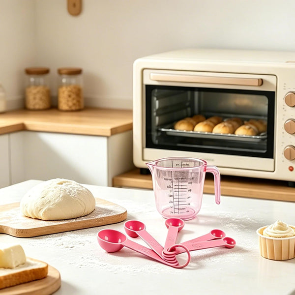 Pink Measuring Cups Set, Multi-Size Baking Tool for Cooking6