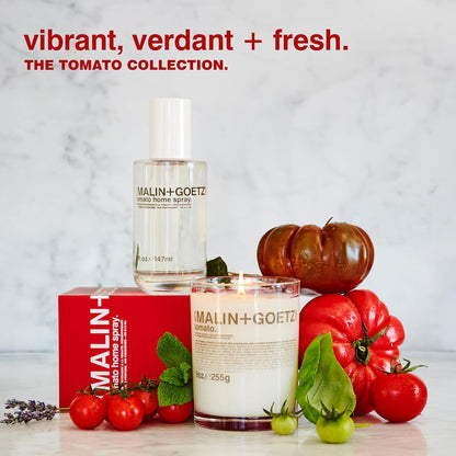 MALIN+GOETZ 9Oz Scented Candle | Hand-Poured Soy Wax with Unique Fragrance Blends | Clean-Burning, Vegan & Cruelty-Free | Bergamot, Sage, Otto, Tomato, Strawberry, Cannabis, Dark Rum & Leather6