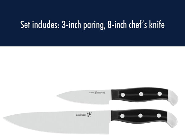 HENCKELS Statement Razor-Sharp 2-Pc Chef Knife Set, German Engineered Informed by 100+ Years of Mastery10