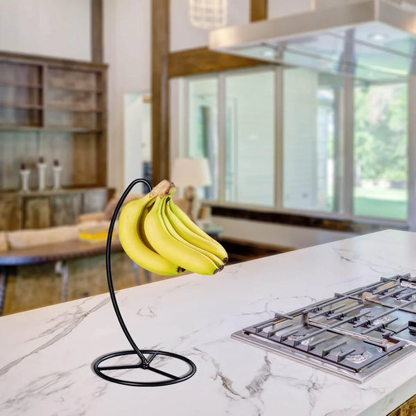 Banana Holder Stand, Banana Hanger Black-Metal Bananas Tree Hanger6