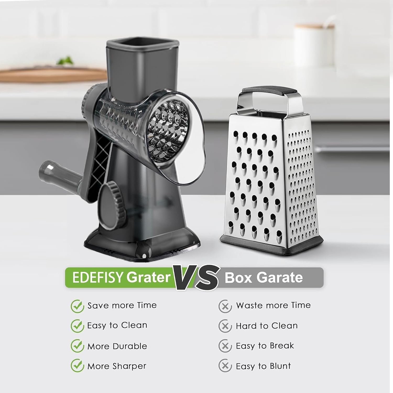 cheese-grater-hand-crank-rotary-vegetables-shredder-with-handle-3-in-1-graters-interchangeable-blades-non-slip-base-multifunctional-slicer