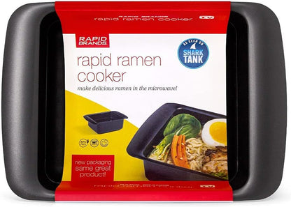 Rapid Ramen Cooker | Microwavable Cookware for Instant Ramen | BPA Free and Dishwasher Safe | Perfect for Dorm, Small Kitchen or Office | Black1