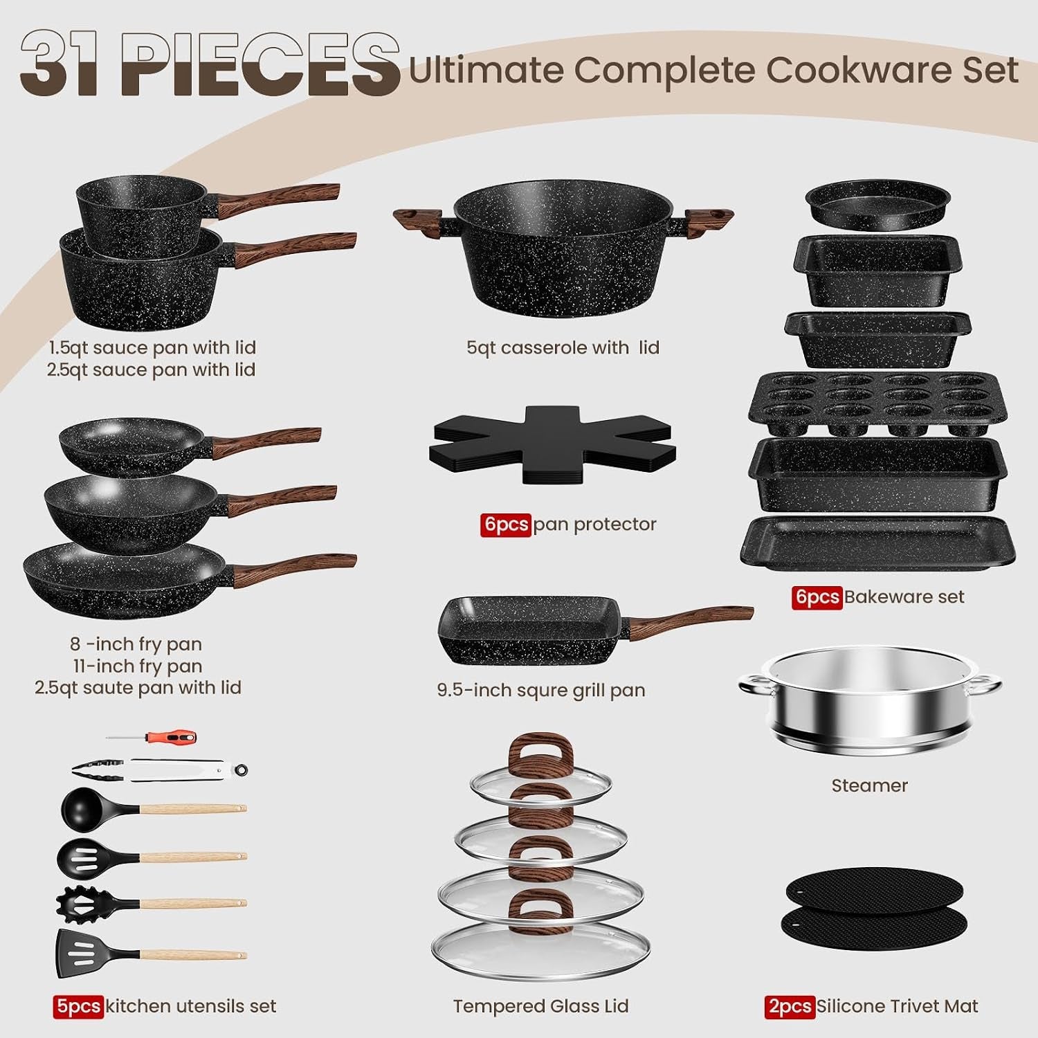 pots-and-pans-set-non-stick-31-piece-kitchen-induction-cookware-bakeware-set-nonstick-kitchen-cooking-pans-set-with-frying-pans-set-grill-pan-saucepan-baking-sheet-utensils-pfoa-free