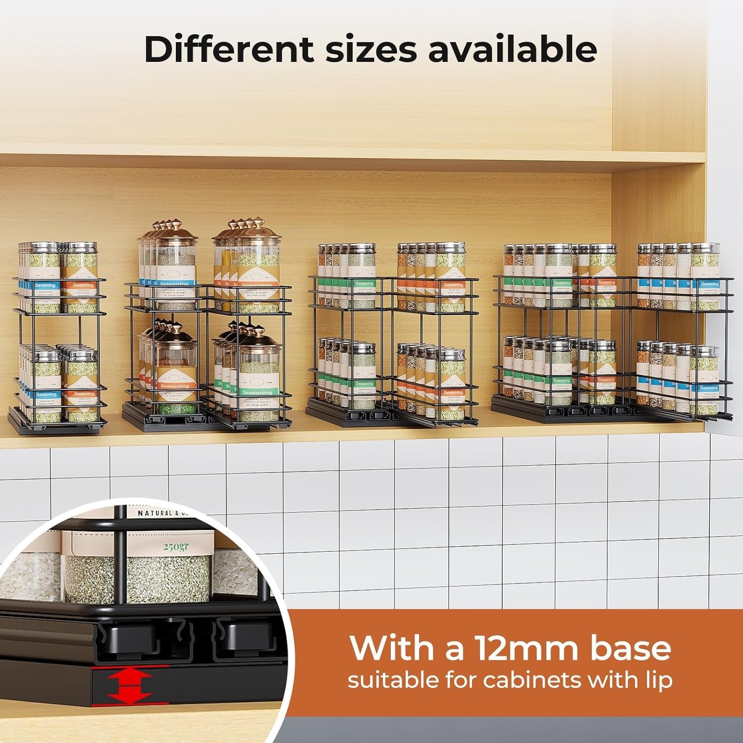 pull-out-spice-rack-organizer-for-cabinet-slide-out-spice-racks-easy-to-install-spice-cabinet-organizers-7-4-wx10-43-dx8-26-h-3-drawers-2-tiersblack
