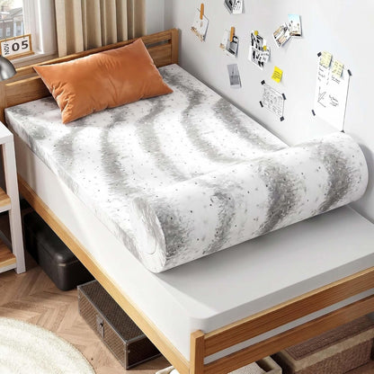 Memory Foam Mattress Topper Twin XL, Cooling Breathable 3 Inch Twin XL Mattress Topper for College Dorm with Certipur-Us Certified, Extra Long XL Single Bed Pad Dorm Room Essentials1