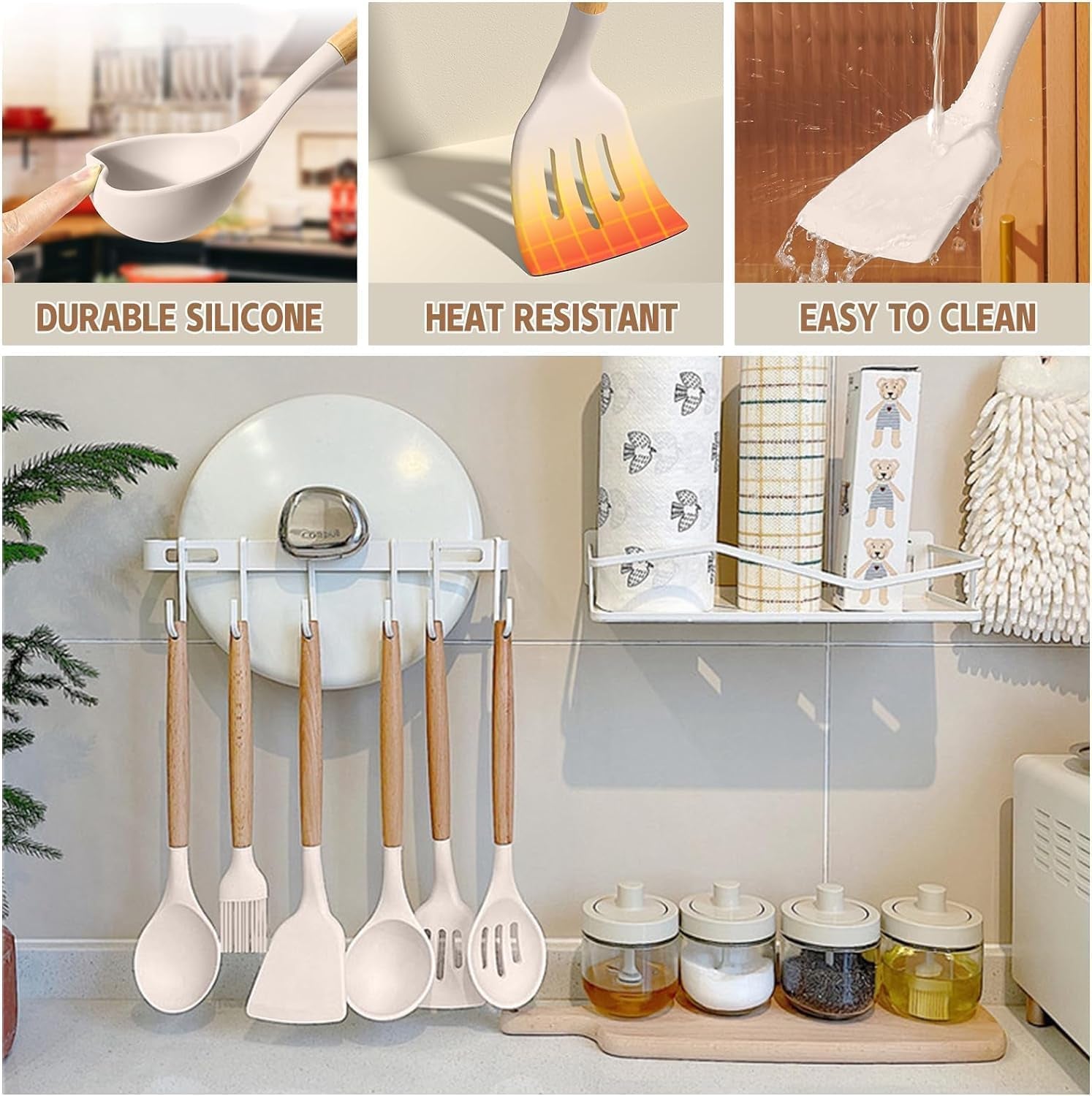 food-grade-thickened-silicone-stainless-steel-core-kitchen-gadgets-tools-set-kitchen-cooking-utensils-set-heat-resistant-kitchen-spatula-tools-set