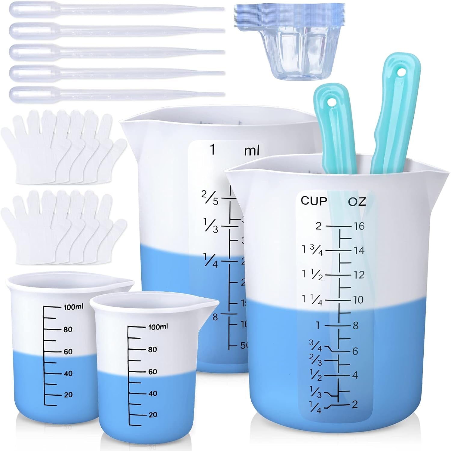 silicone-measuring-cups-450-ml-and-100-ml-mixing-kit
