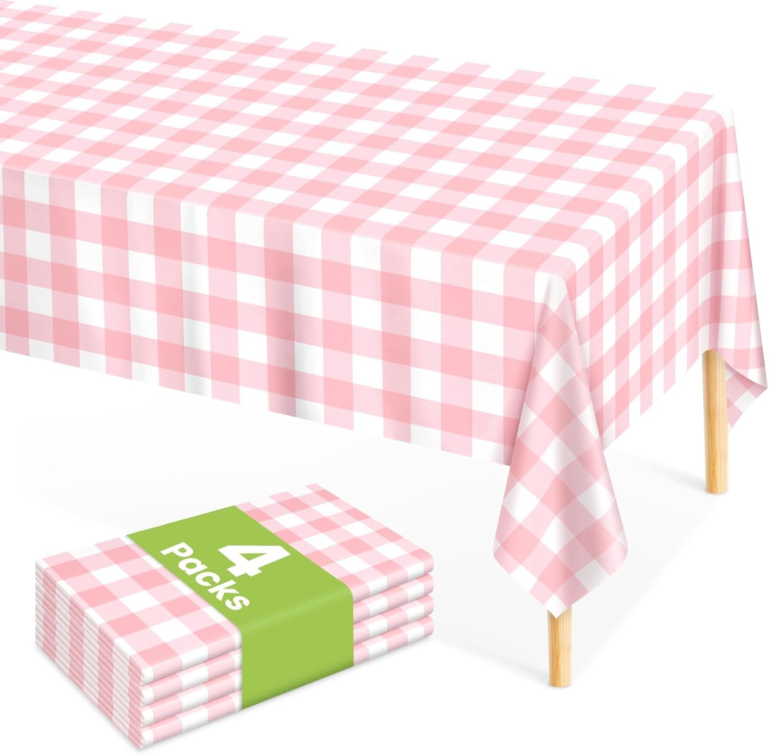 4-pcs-pink-gingham-tablecloth-54-108-inches-pink-and-white-checkered-table-cloth-disposable-plastic-waterproof-tablecover-for-outdoor-picnic-birthday-party-holiday-dinner