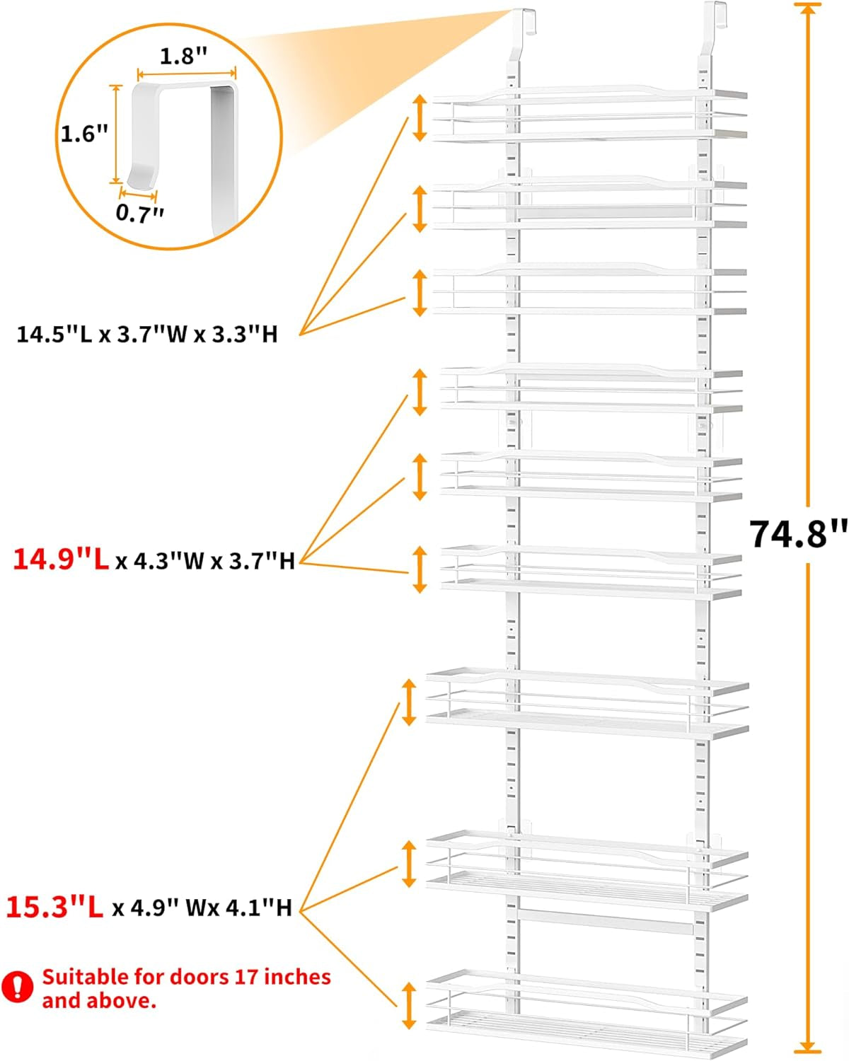 white-9-tier-over-the-door-pantry-organizer-pantry-organization-and-storage-metal-hanging-spice-rack-shelves-door-home-kitchen-essentials-laundry-room-bathroom-organization