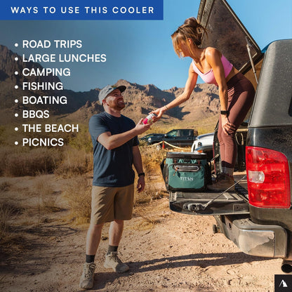 Deep Freeze Cooler - Zipperless Hardbody Cooler - Deep Freeze Insulation, Hardbody Liner, and Smartshelf9